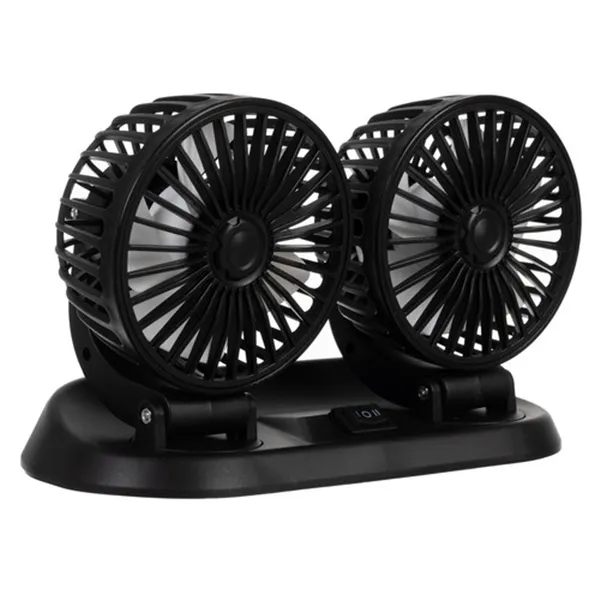 Automašīnas ventilators 12V dubultais Xtrobb 23222