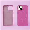 Silicone Thin Mag case for iPhone 16 Pro 6,3&quot fuschia