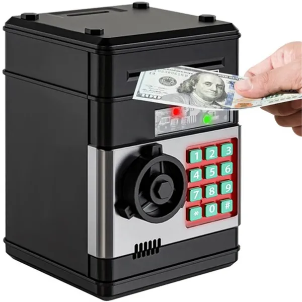 Säästölipas - kassakaappi / elektroninen pankkiautomaatti 23545