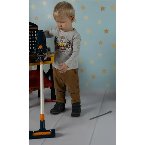 Children's upright vacuum cleaner - blue 23544
