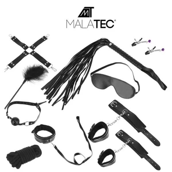 Erotic accessories - set - black 23431