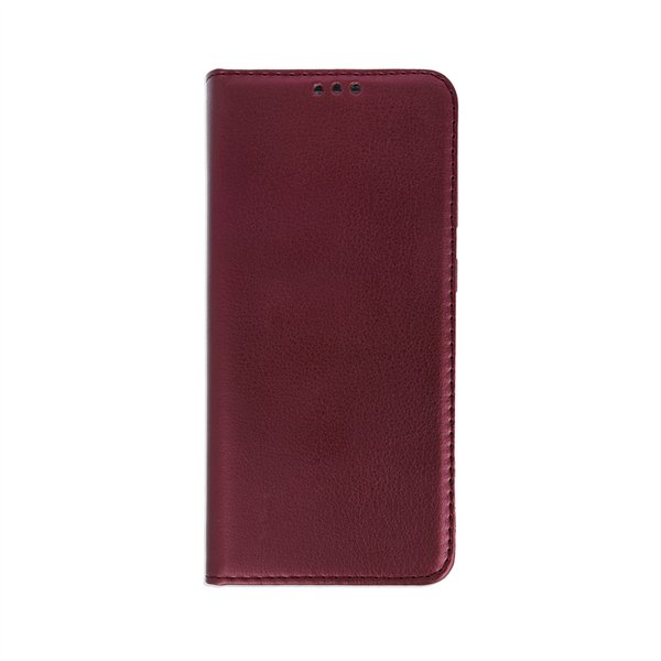 Smart Magnetic case for Motorola Moto G06 burgundy