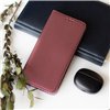 Smart Magnetic case for Motorola Moto G06 burgundy