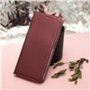 Smart Magnetic case for Motorola Moto G06 burgundy