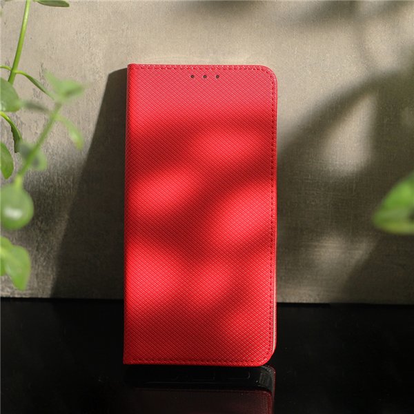Smart Magnet case for Honor X70 / X9d / Magic 8 Lite red