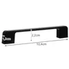 Black furniture handle - 10 pcs. Ruhhy 24190