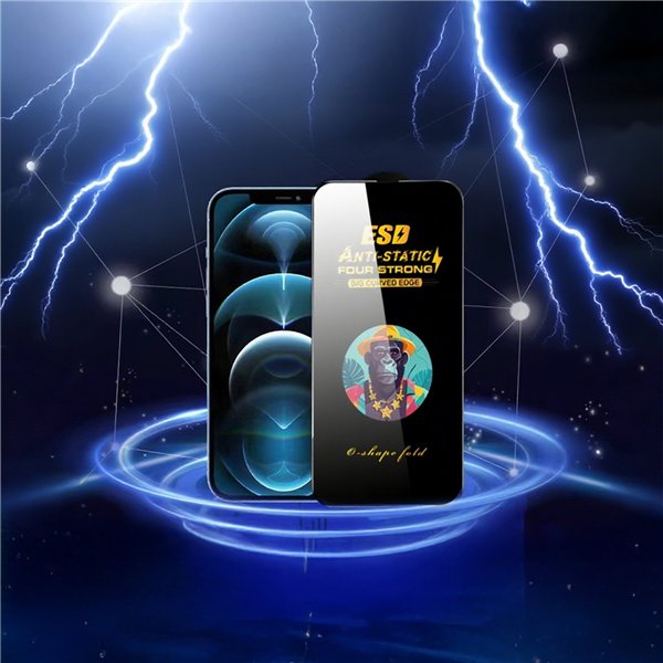 Universal tempered glass 9D OneFit AI - 63 6,2&quot