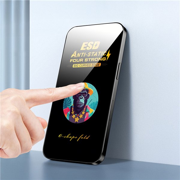 Universal tempered glass 9D OneFit AI - 63 6,2&quot