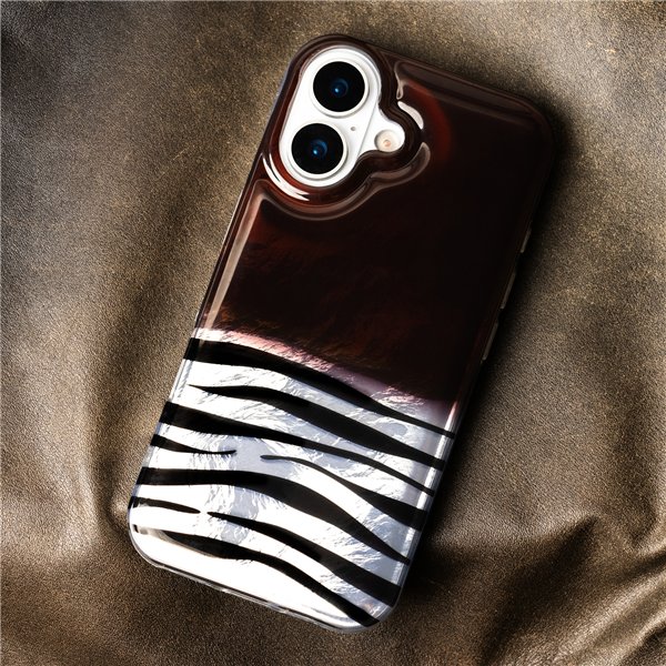 Animal Print case for iPhone 16 6,1&quot Okapi