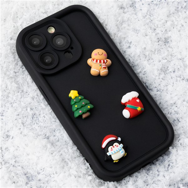 Ultra Trendy 3D case for Samsung Galaxy S25 FE Christmas