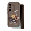 Ultra Trendy 3D case for Samsung Galaxy A26 5G Coffee
