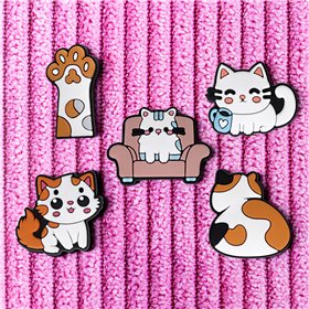 3D Sticker Cat 5pcs set