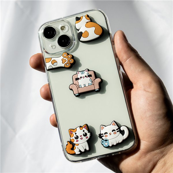 3D Sticker Cat 5pcs set
