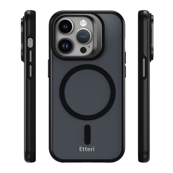 Etteri Morning Fog case for iPhone 14 Pro 6,1&quot black