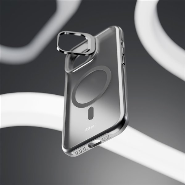 Etteri Morning Fog case for iPhone 14 Pro 6,1&quot black