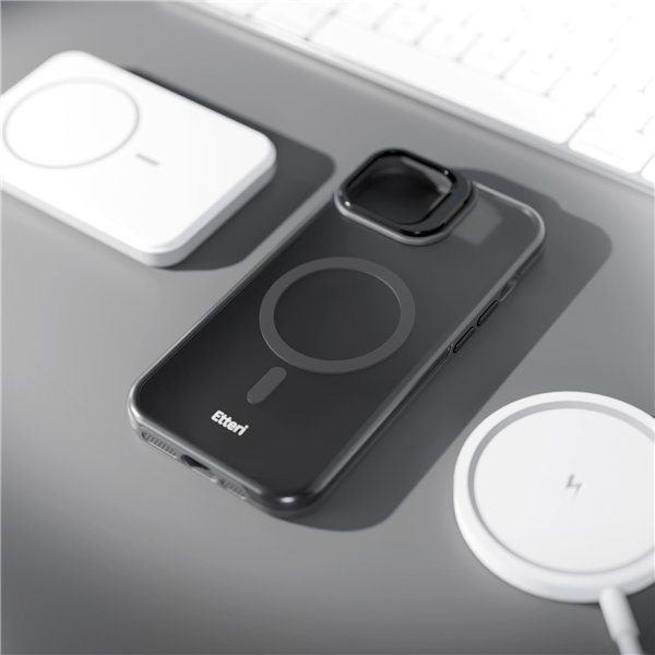 Etteri Morning Fog case for iPhone 14 Pro 6,1&quot black