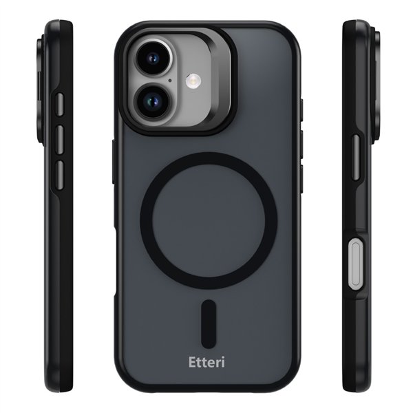 Etteri Morning Fog case for iPhone 16 6,1&quot black