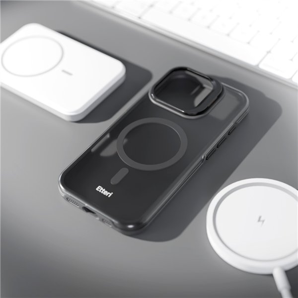 Etteri Morning Fog case for iPhone 16 6,1&quot black