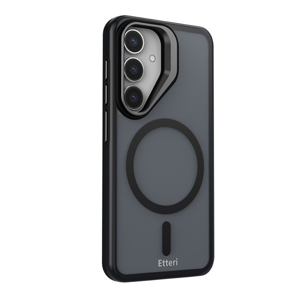 Etteri Morning Fog case for Samsung S25 black