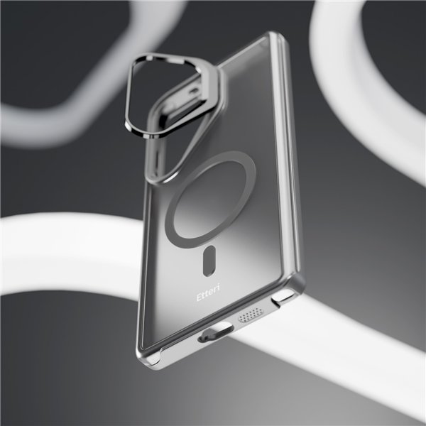 Etteri Morning Fog case for Samsung S25 Ultra black