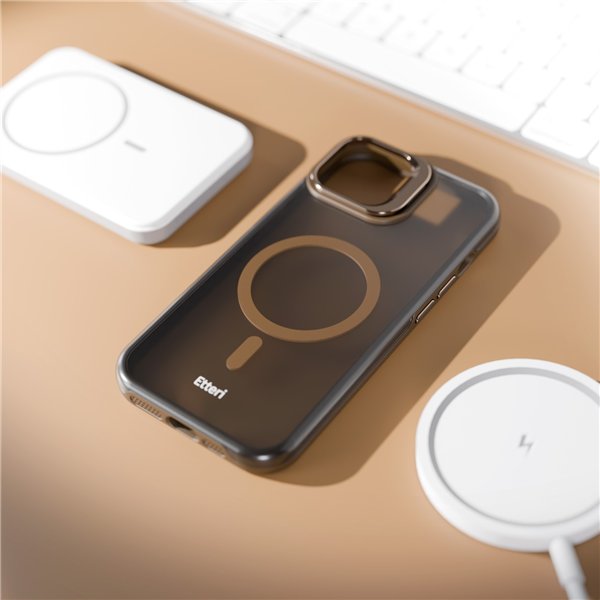 Etteri Morning Fog case for iPhone 13 6,1&quot brown