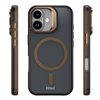 Etteri Morning Fog case for iPhone 16 6,1" brown