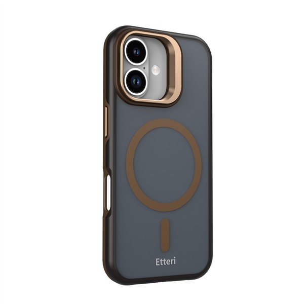 Etteri Morning Fog case for iPhone 17 6,3&quot brown