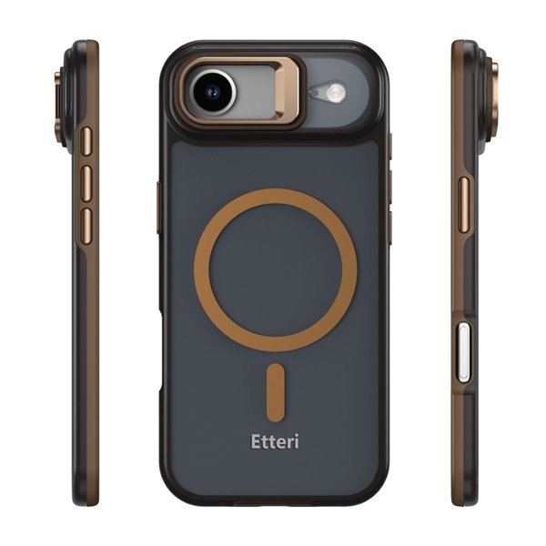 Etteri Morning Fog case for iPhone 17 Air brown