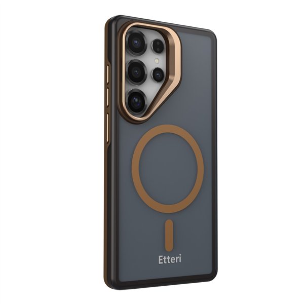 Etteri Morning Fog case for Samsung S25 Ultra brown