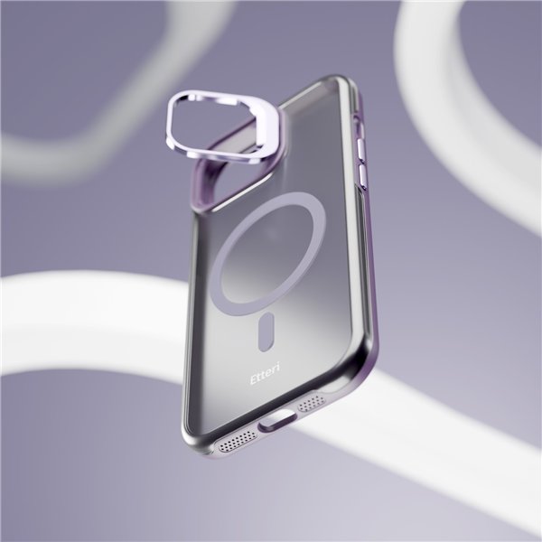 Etteri Morning Fog case for iPhone 14 Pro 6,1&quot purple