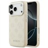 Guess Peony Hot Stamp Script MagSafe case for iPhone 17 Pro beige