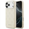 Guess Peony Hot Stamp Script MagSafe case for iPhone 17 Pro Max beige