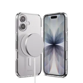 Crong Clear MAG Cover - MagSafe iPhone 17 Case (Clear)
