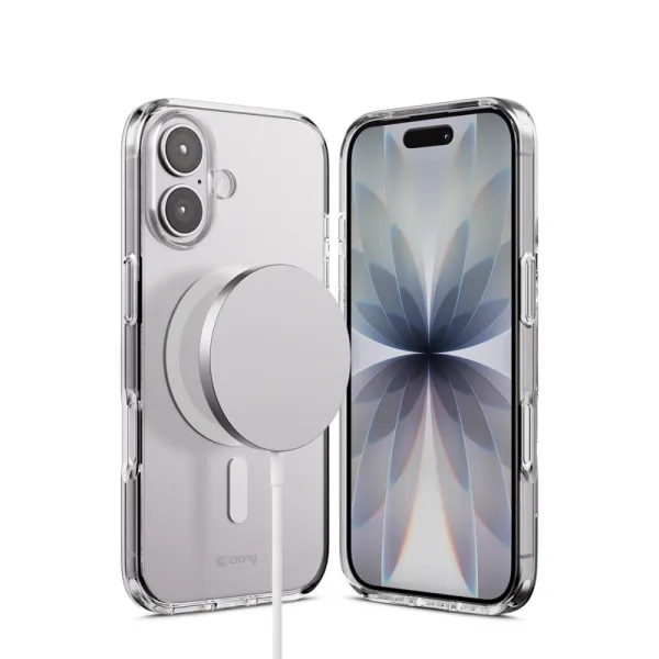 Crong Clear MAG Cover - MagSafe iPhone 17 Case (Clear)