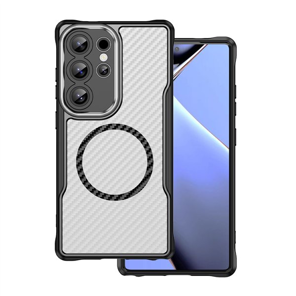 Defender Carbon Mag case for Xiaomi Redmi 15C 4G EU / 15C 5G EU (173.16 x 81.06 x 8.2 mm) black