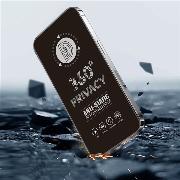 Tempered glass Privacy 360 for iPhone 13 Pro Max / 14 Plus
