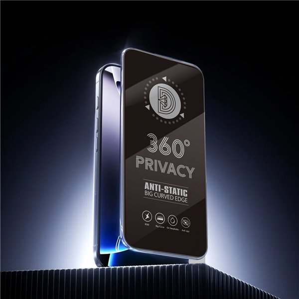 Tempered glass Privacy 360 for iPhone 17 Pro