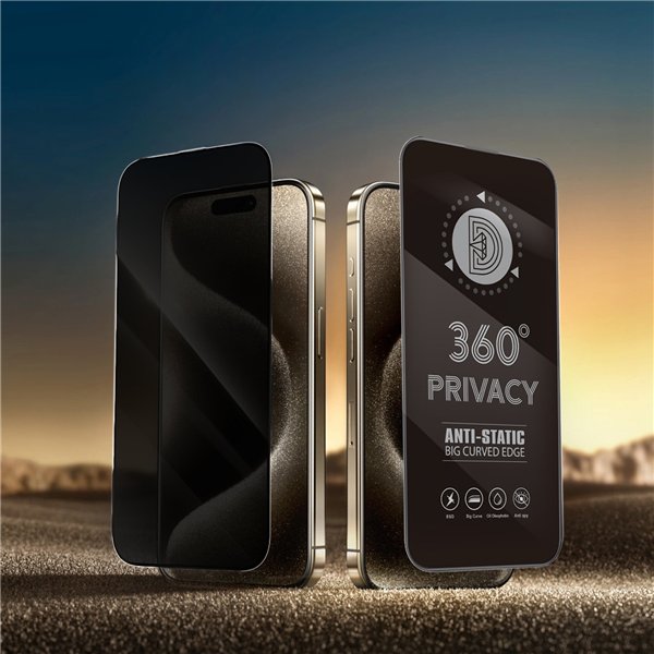 Tempered glass Privacy 360 for Samsung Galaxy S24 / S25