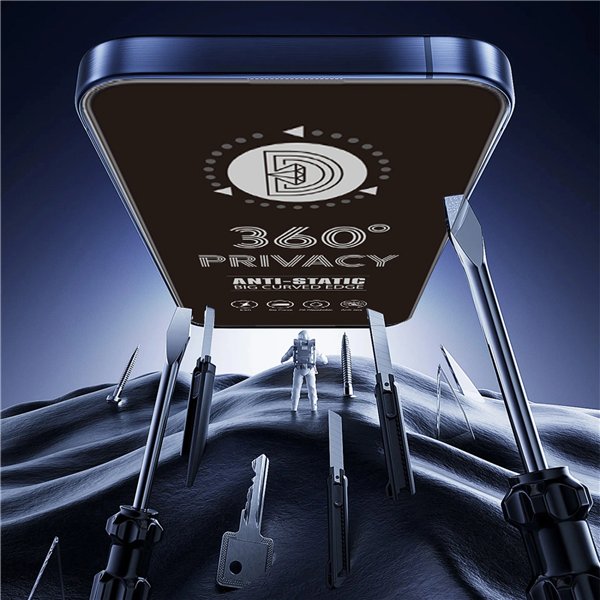 Tempered glass Privacy 360 for Samsung Galaxy S25 Ultra