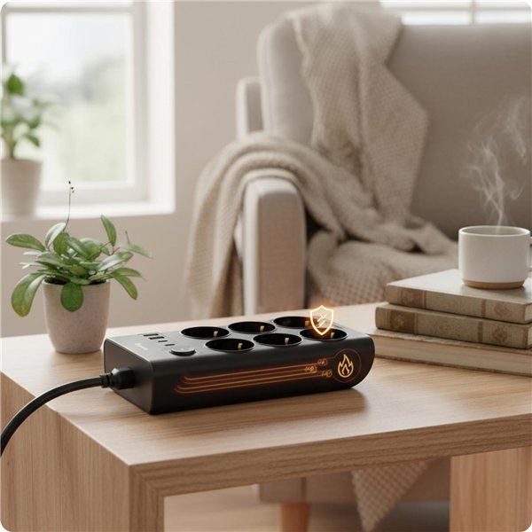 Huslog Flat power strip