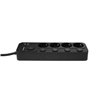 Huslog Power strip with 5 switches