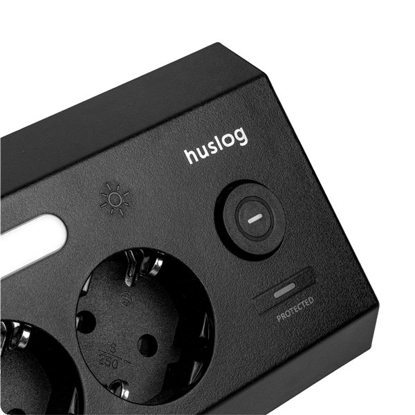Huslog Vertical power strip with LED