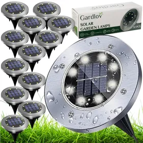 Saules dārza lampas - 12 gab. Gardlov 24001