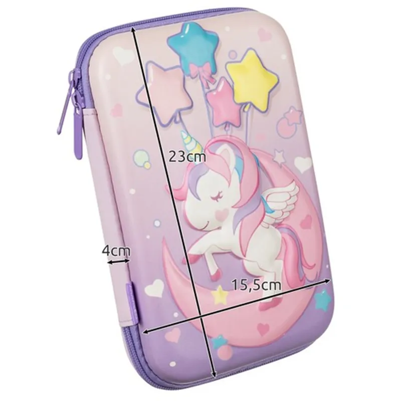 Folding pencil case - unicorn Maaleo 24510