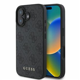 Guess case for iPhone 16 6.1&quot czarny/black hardcase 4G Classic