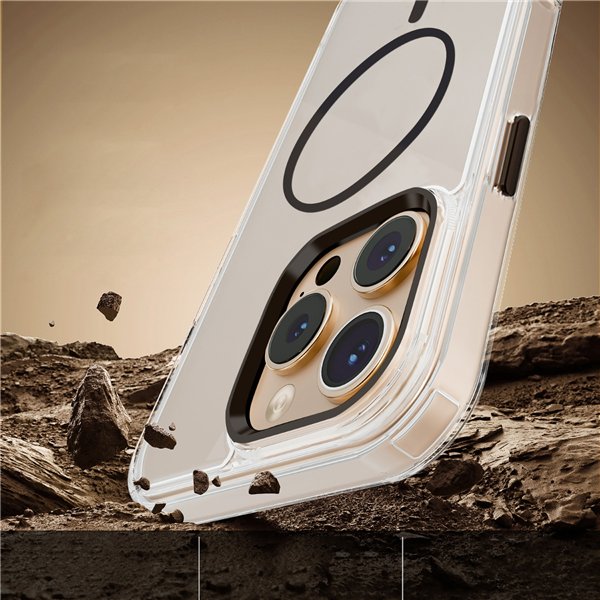 Clear Thin Mag case for Samsung Galaxy S26 black