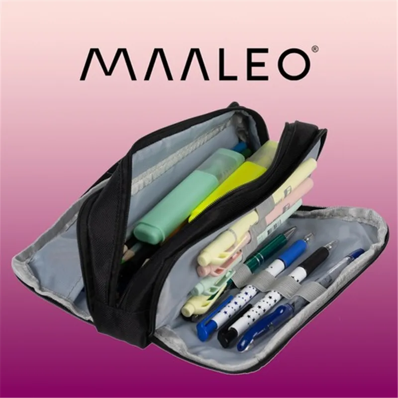 Kolmekordne kokkupandav pinal - must Maaleo 24476