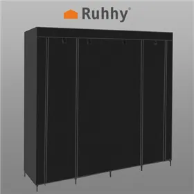 Folding fabric wardrobe 170x170cm Ruhhy 23740