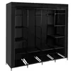 Folding fabric wardrobe 170x170cm Ruhhy 23740