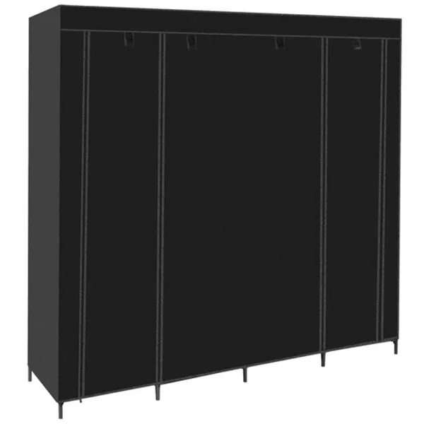 Folding fabric wardrobe 170x170cm Ruhhy 23740